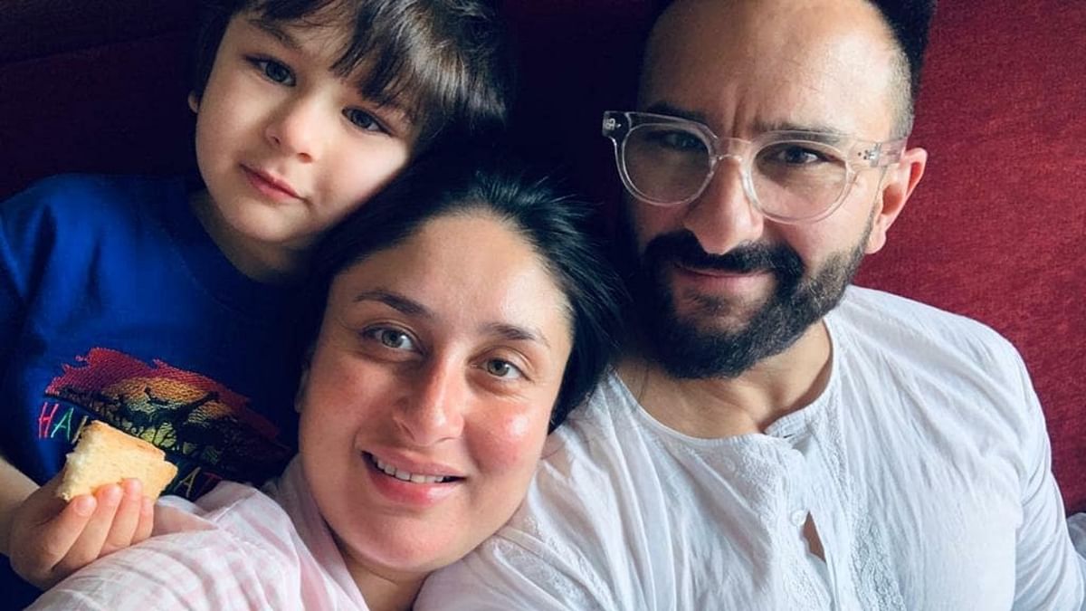 Bollywood couple Kareena Kapoor Khan and Saif Ali Khan welcomed their second child, a baby boy, in February 2021. Their first child, son Taimur Ali Khan, is four. Credit: Instagram/kareenakapoorkhan