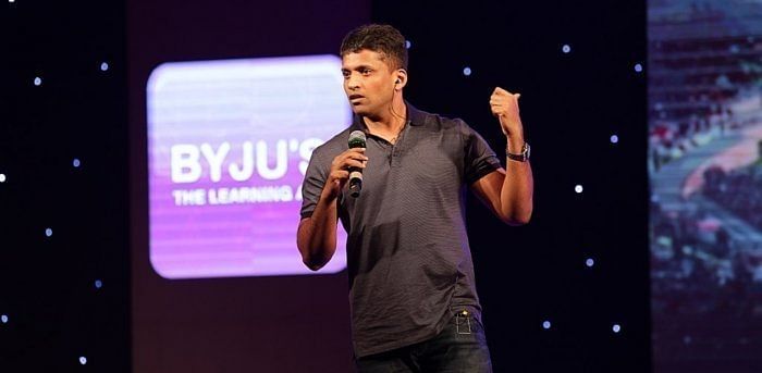 Rank 1 | Byju's valued at $16.5 billion is a Bengaluru-based edutech company founded by Byju Raveendran. Credit: Wikimedia Commons
