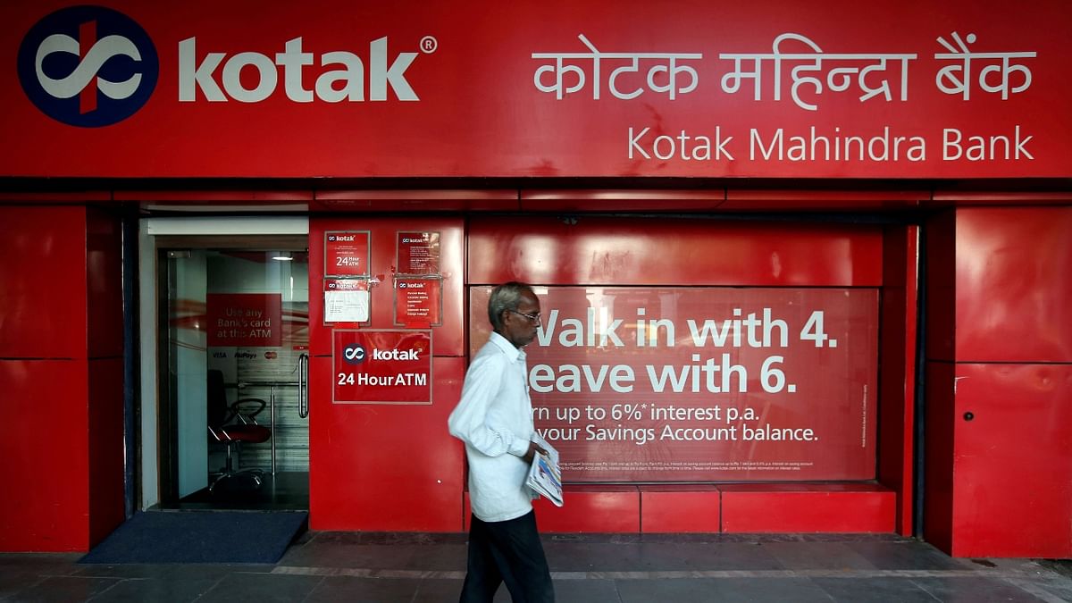India's fourth-largest private bank, Kotak Mahindra Bank ranks fifth in the list. Credit: Reuters Photo