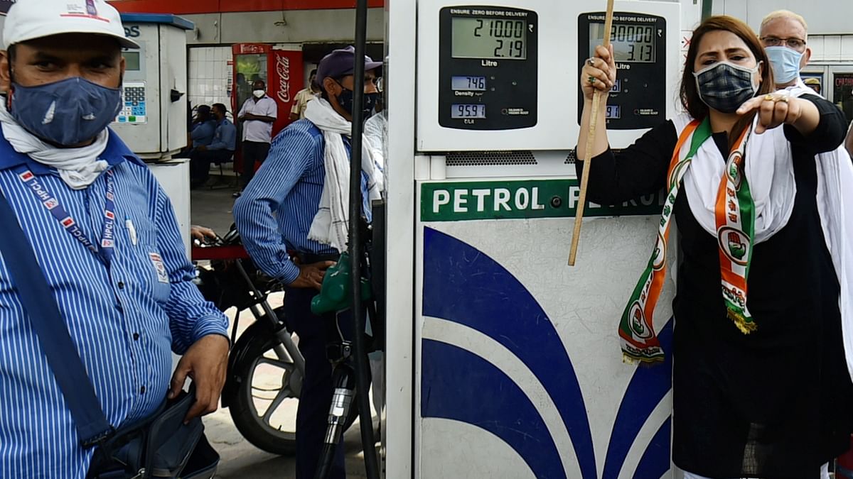 Petrol is retailing above the Rs 100 per litre mark in six states and union territories -- Rajasthan, Madhya Pradesh, Maharashtra, Andhra Pradesh, Telangana and Ladakh.