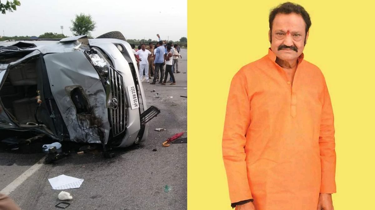 Actor and politician Nandamuri Harikrishna, 61, died in a road accident near Narketpalle in Telangana on August 29, 2018. Credit: Instagram/nandamuriharikrishna