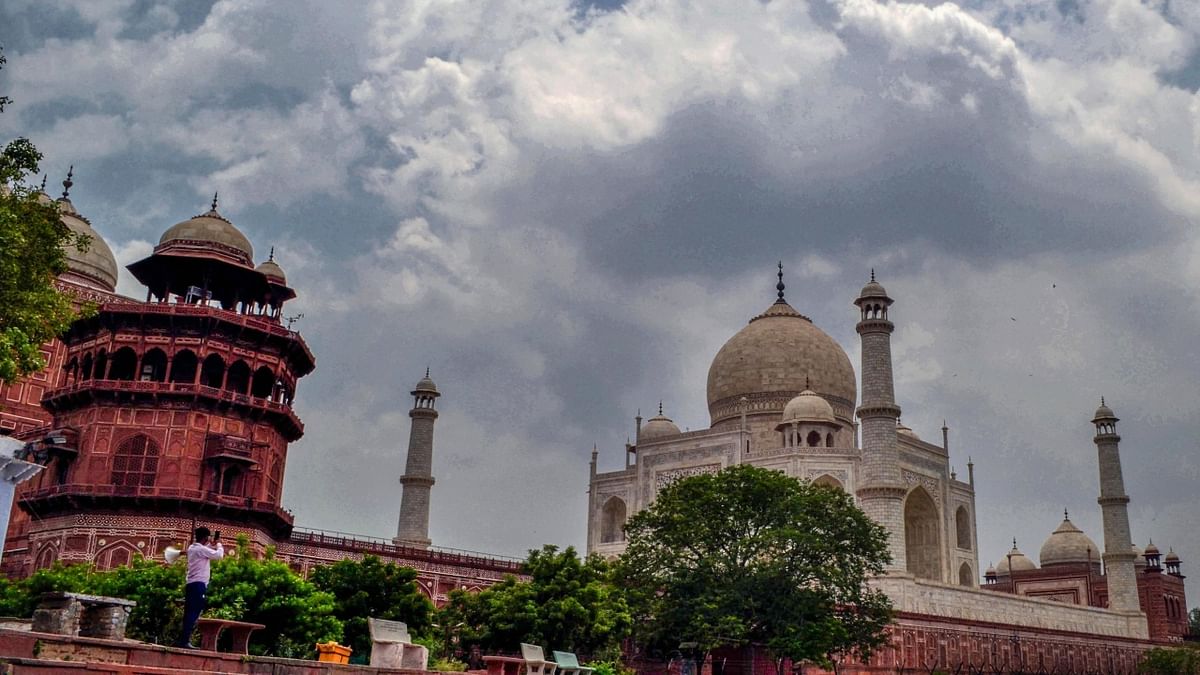 The 17th Century white marble mausoleum, built by Mughal emperor Shah Jahan in Agra, was closed in early April as India introduced strict lockdown measures in an effort to contain a surge in Covid-19 infections.