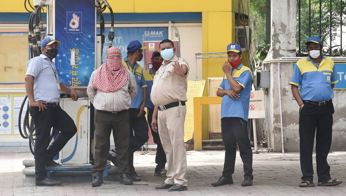 After Rajasthan, the prices have crossed the 100 mark at Koraput (Rs 100.46 a litre) in Odisha. Credit: PTI Photo