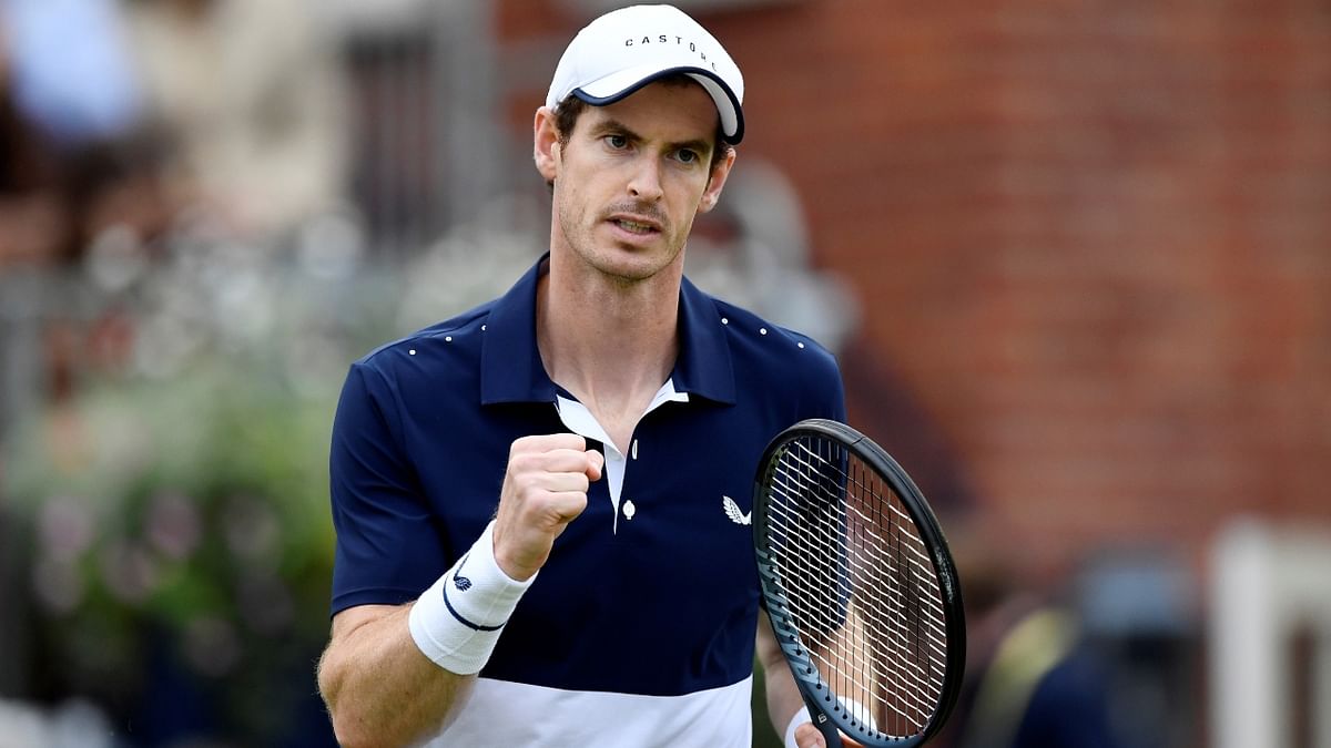 Murray clinched his third Grand Slam title as he brushed aside Canada's Milos Raonic 6-4, 7-6 (7/3), 7-6 (7/2). The 29-year-old was the first Briton to secure multiple All England Club titles since Perry in the 1930s. Credit: Reuters Photo