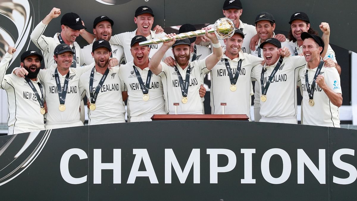 They entered a final worth $1.6 million to the winners, hardened by a recent 1-0 series win in England, while India were playing their first Test since March. Credit: Reuters Photo