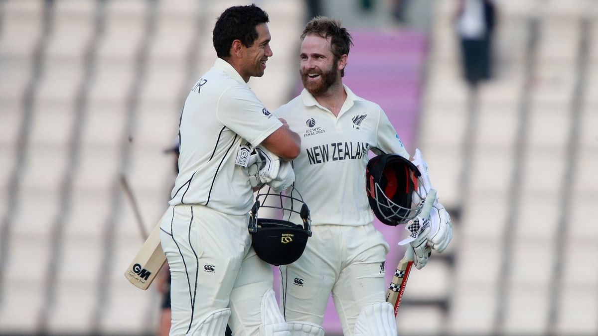 Set a modest target of 139 in 53 overs, New Zealand finished on 140-2 with time to spare in a match extended into a reserve sixth day following two days lost to rain. Credit: AP Photo