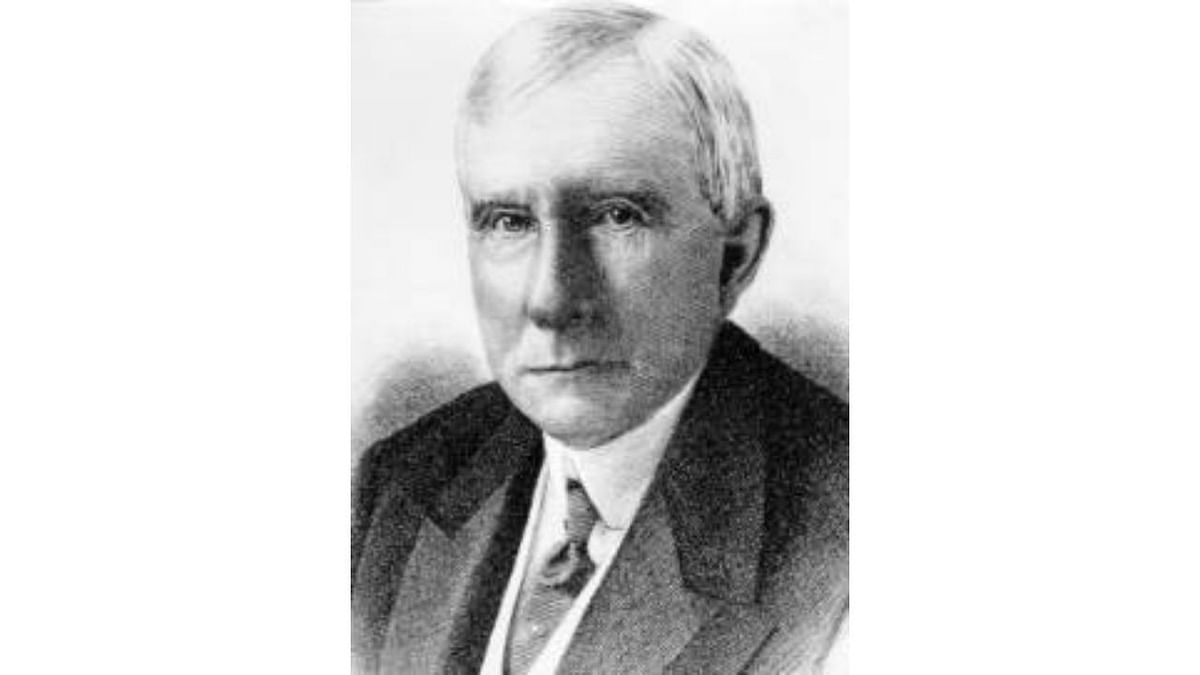 9) John D Rockefeller (Standard Oil Co) US$ 26.8 bn. Credit: Ohiohistorycentral.org