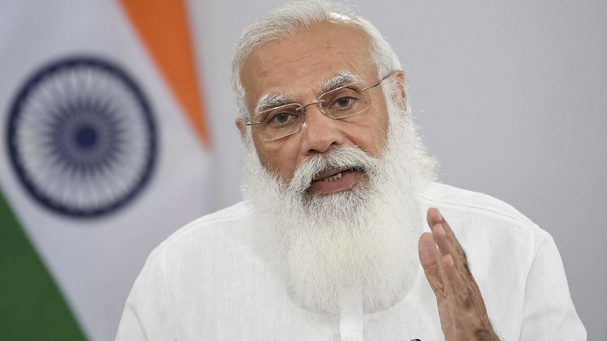 Prime Minister Narendra Modi virtually inaugurated the garden and Kaizen Academy at AMA, Ahmedabad on June 27, 2021. Sharing the glimpses from the Japanese-style garden, PM Modi said, the Indo-Japanese friendship and partnership during the Covid-19 crisis is more relevant for global stability and prosperity. Credit: PTI Photo