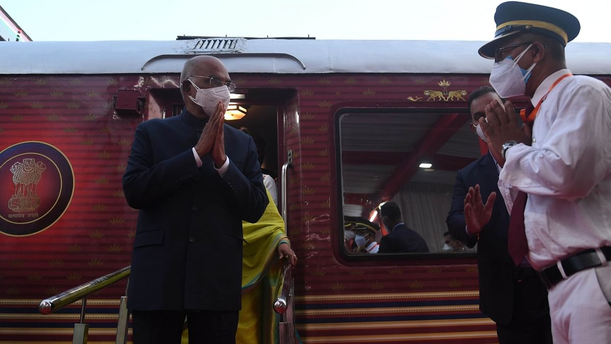 It would be after a gap of 15 years that an incumbent president is travelling by train.