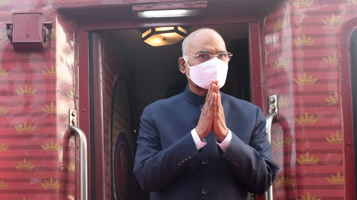 President Kovind took part in various programmes in Paraunkh village.