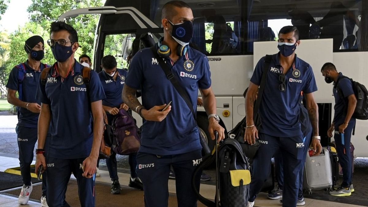 India Tour of Sri Lanka: Dhawan & Co arrive in Colombo - see pics