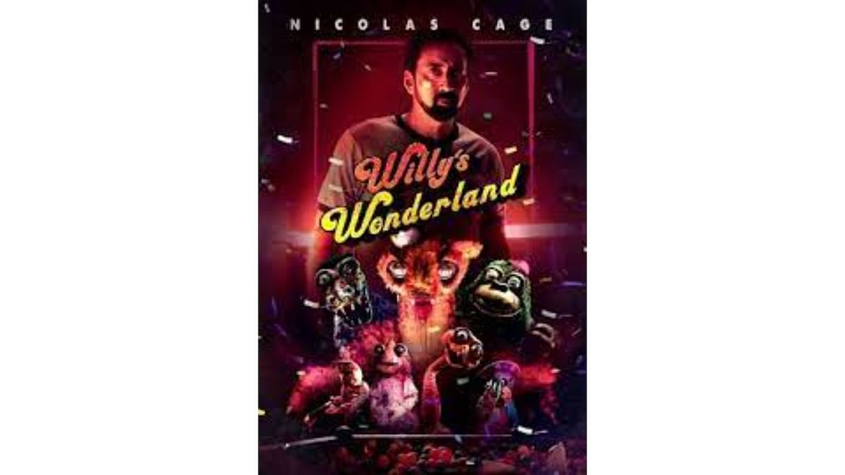 'Willy’s Wonderland' (2021): Nicolas Cage speaks volumes with his mouth closed. Cage’s nonverbal chops come in handy in this bloody action-packed horror comedy, since he doesn’t say a word. Cage plays a drifter whose car breaks down in a small town. He agrees to work off the repair bill by cleaning Willy’s Wonderland, a Chuck E. But something sinister is brooding in the once-happy eatery, and Ozzie the Ostrich and his furry oversized pals are out for blood. Credit: IMDB