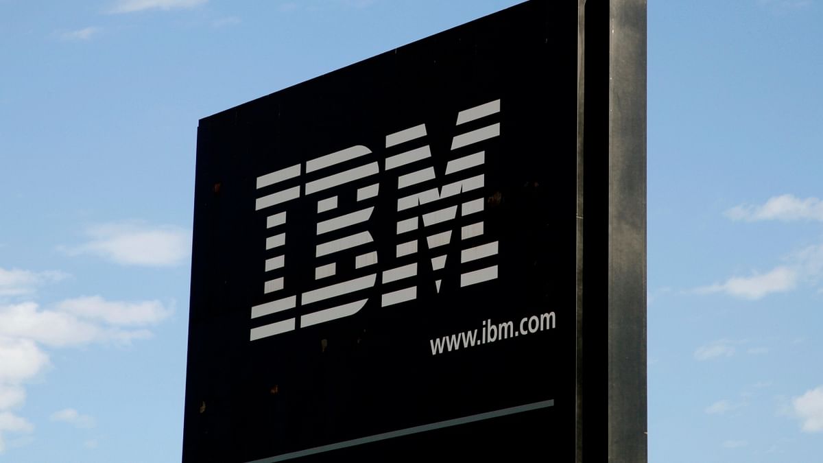 American multinational technology company IBM ranks 6th in the REBR survey 2021. Credit: Reuters Photo