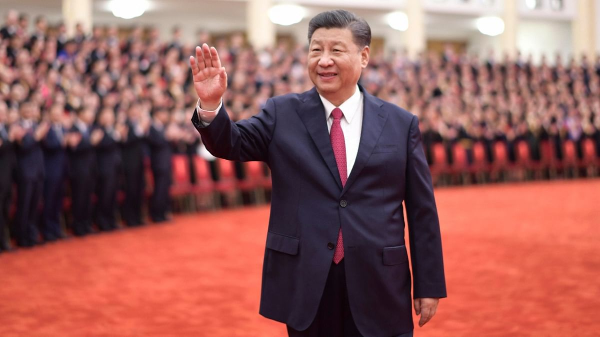 As Chinese President Xi Jinping took to the podium, he pledged China will never again allow itself to be oppressed by other nations. Credit: AFP Photo