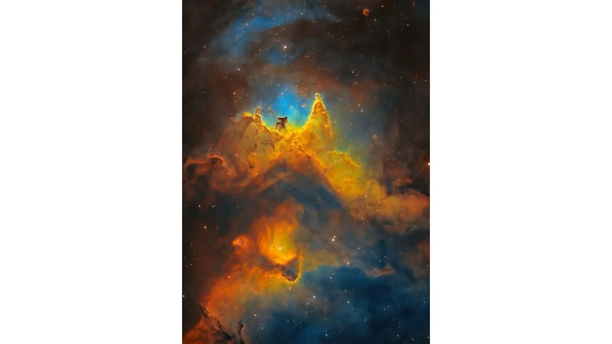 The Soul of Space (Close-up of the Soul Nebula). Credit: Kush Chandaria (UK), aged 13