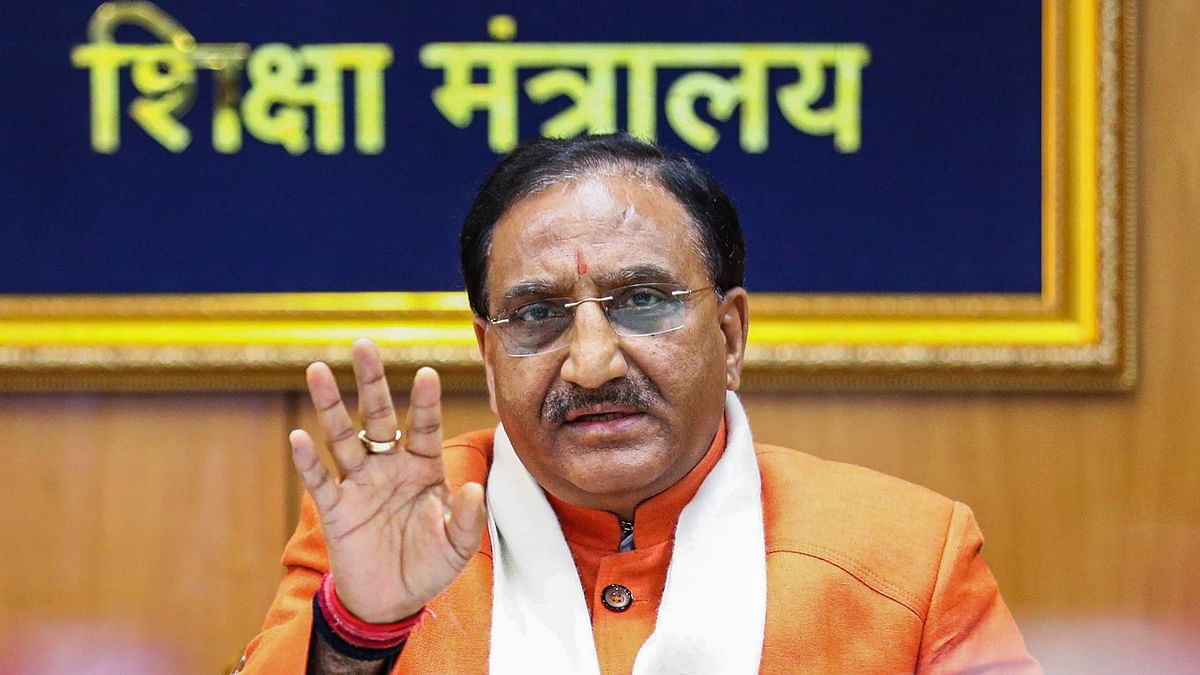 Incumbent Union Education Minister, Ramesh Pokhriyal 'Nishank' served as the state's Chief Minister from June 27, 2009 to September 10, 2011. Credit: PTI File Photo