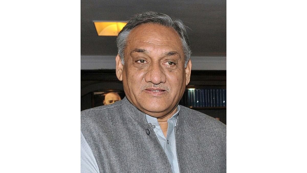 Vijay Bahuguna from the Congress was Uttarakhand's Chief Minister from March 13, 2012 to January 31, 2014. Credit: Wikimedia Commons