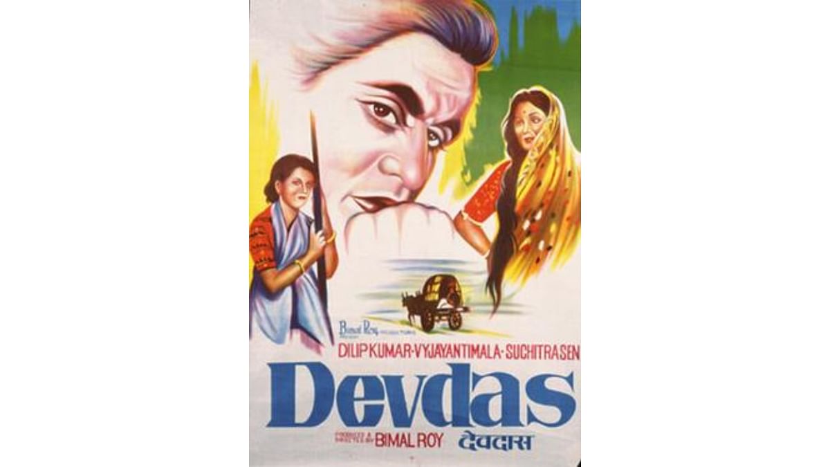 'Devdas' (1955) | Widely regarded as one of the greatest Indian movies ever made, Devdas revolved around the romantic journey and emotional downfall of a pompous young man from an influential family | Credit: Wikimedia Commons