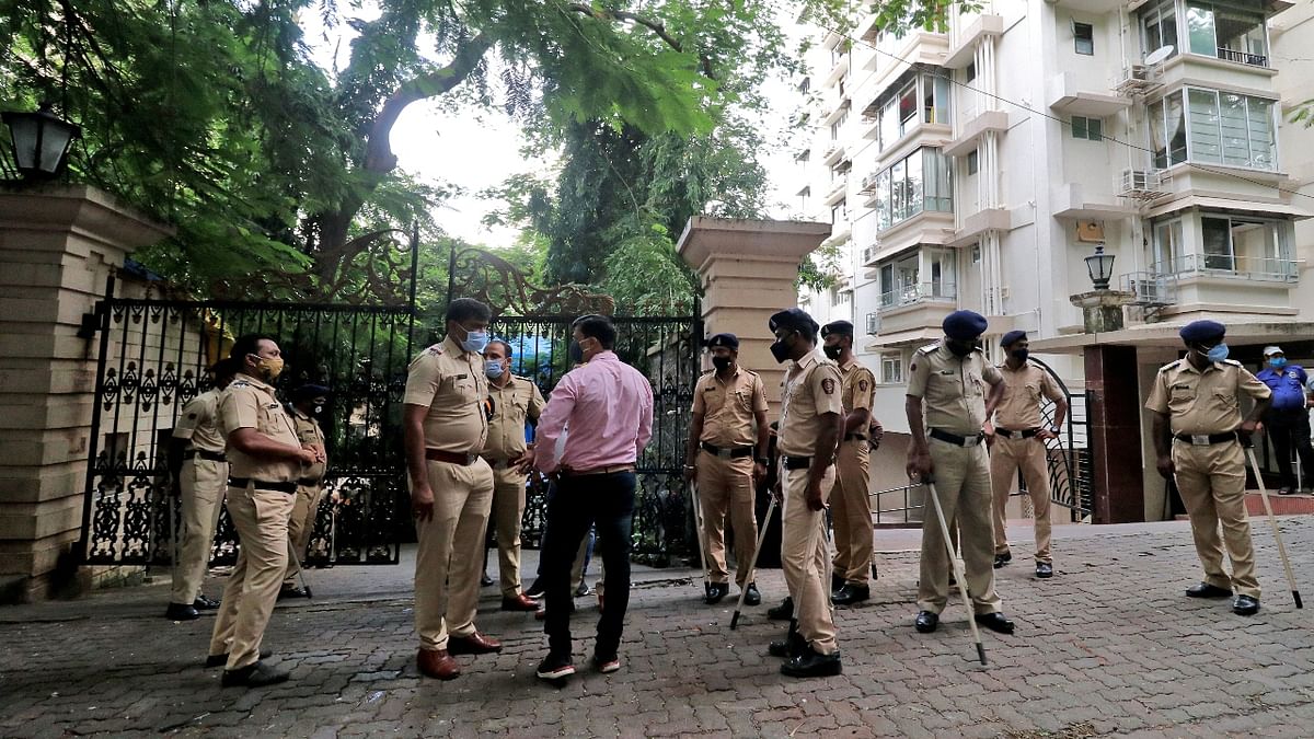 Reportedly, Mumbai police formed a human chain and paved way for the ambulance to reach smoothly to Dilip Kumar's residence in Bandra. Credit: Reuters Photo