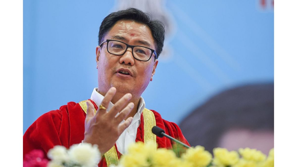 Independent charge for Youth Affairs and Sports, Kiren Rijiju also got a Cabinet rank. Credit: PTI Photo