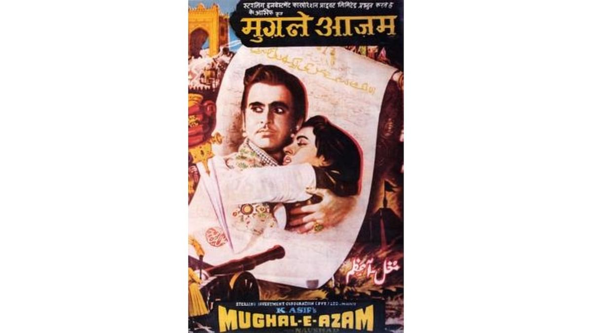 'Mughal-e-Azam' (1960) | Ace filmmaker K Asif's labour of love featured Dilip Kumar in the role of the future Mughal emperor Jahangir and proved to be a game changer for powerhouse performer. His scenes with Prithviraj Kapoor, who played his reel father and 'Zill-e ilahi' Akbar, proved to be the backbone of the classic | Credit: Wikimedia Commons