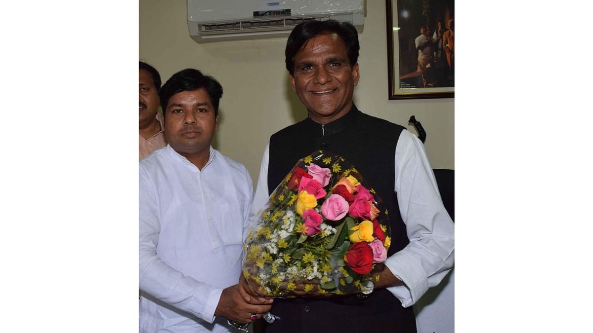 Minister of State for Consumer Affairs, Food and Public Distribution Raosaheb Danve Patil. Credit: Twitter/@shaik_sikandar