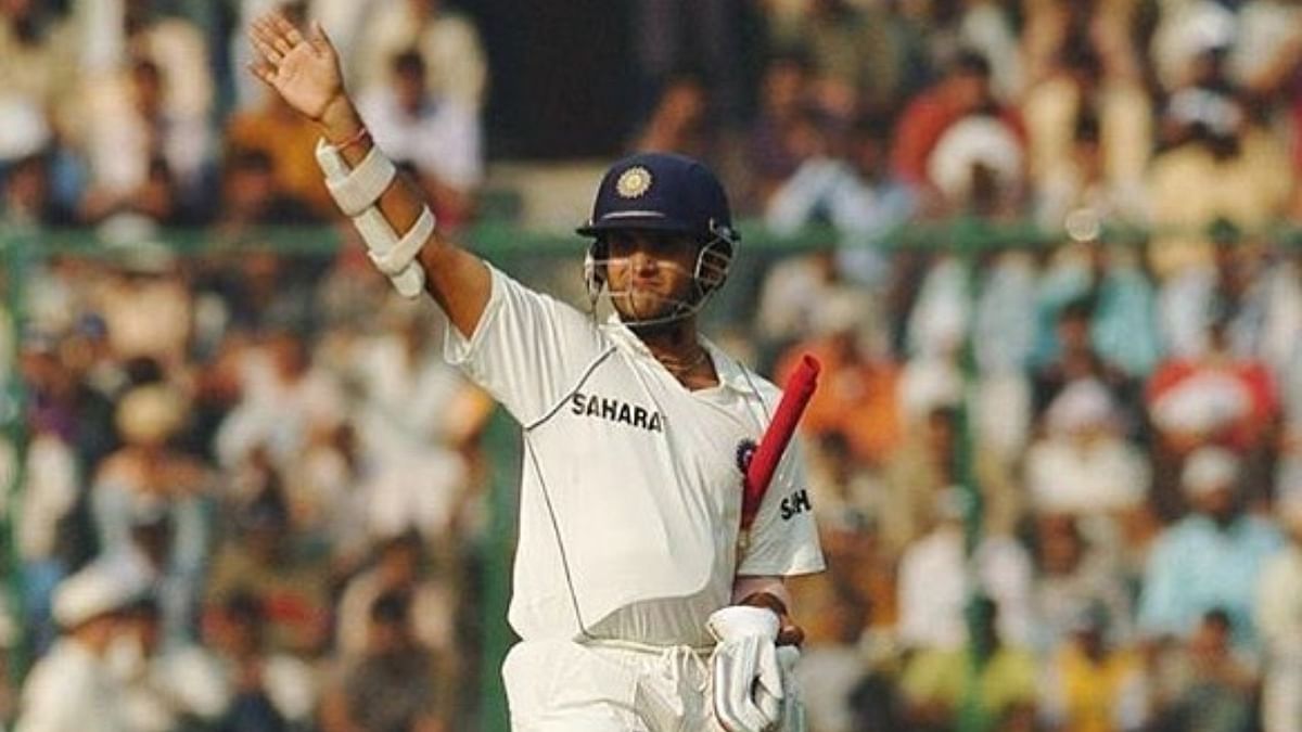 Ganguly announced his retirement at the Nagpur Test against Australia in November 2008. Credit: Instagram/sourav_ganguly_fanpage