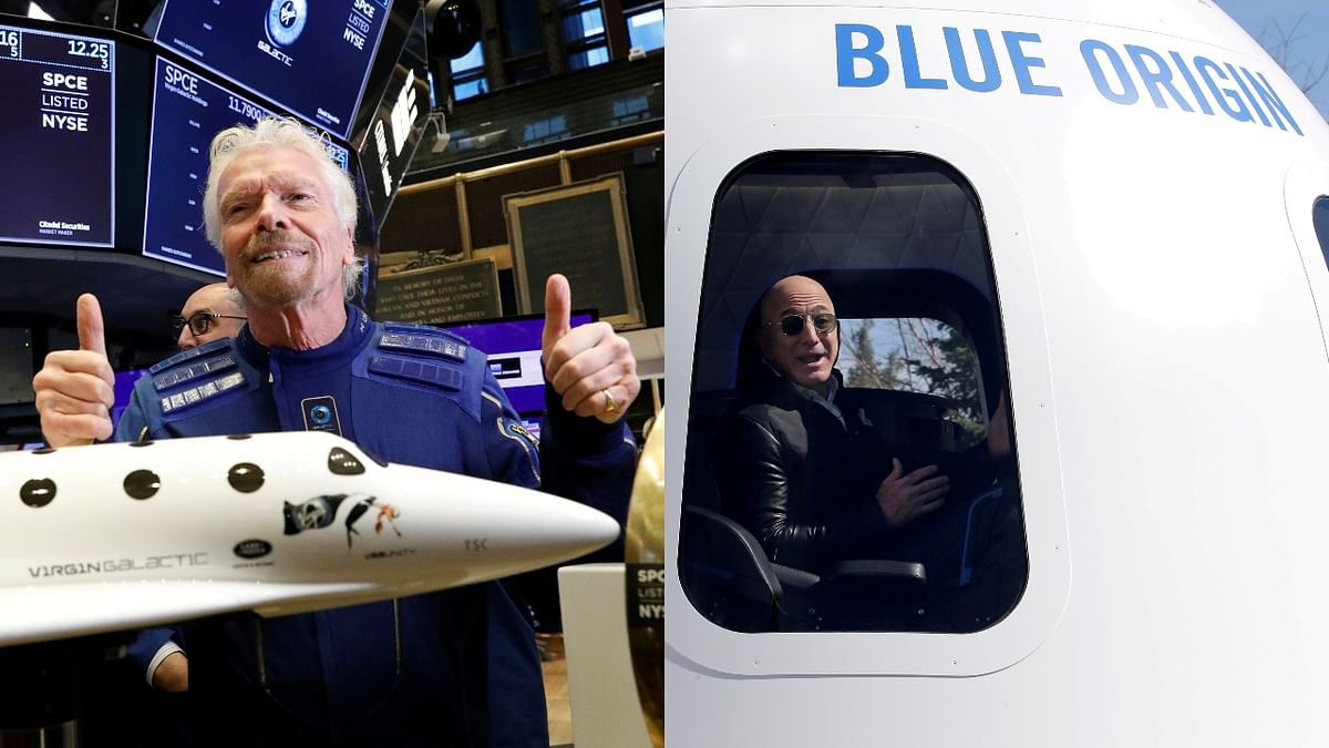 In Pics | Branson, Bezos & other billionaires who’re gearing up to blast off into space