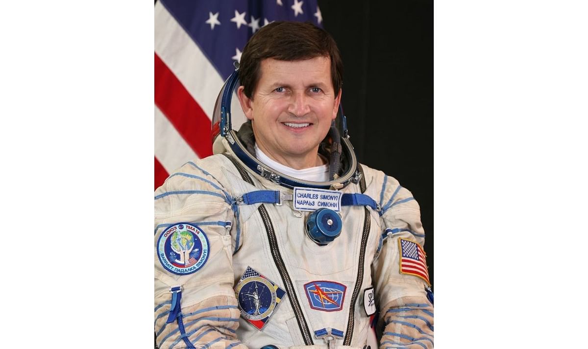 Hungarian-American Charles Simonyi is the only tourist who’s gone twice to space. He travelled to the International Space Station in 2007 and 2009, respectively. Credit: Instagram/lowellobservatory