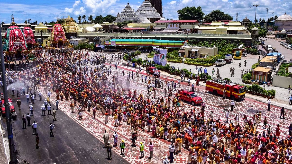 This was for the second consecutive year and the second time in the history of the 12th-century shrine that the annual mega-festival, considered one of the biggest religious events in the country, was held sans devotees.