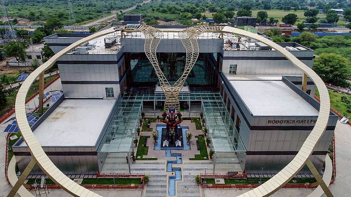 Another attraction is the robotic gallery, built at a cost of Rs 127 crore and spread across 11,000 square meters. Credit: PTI Photo