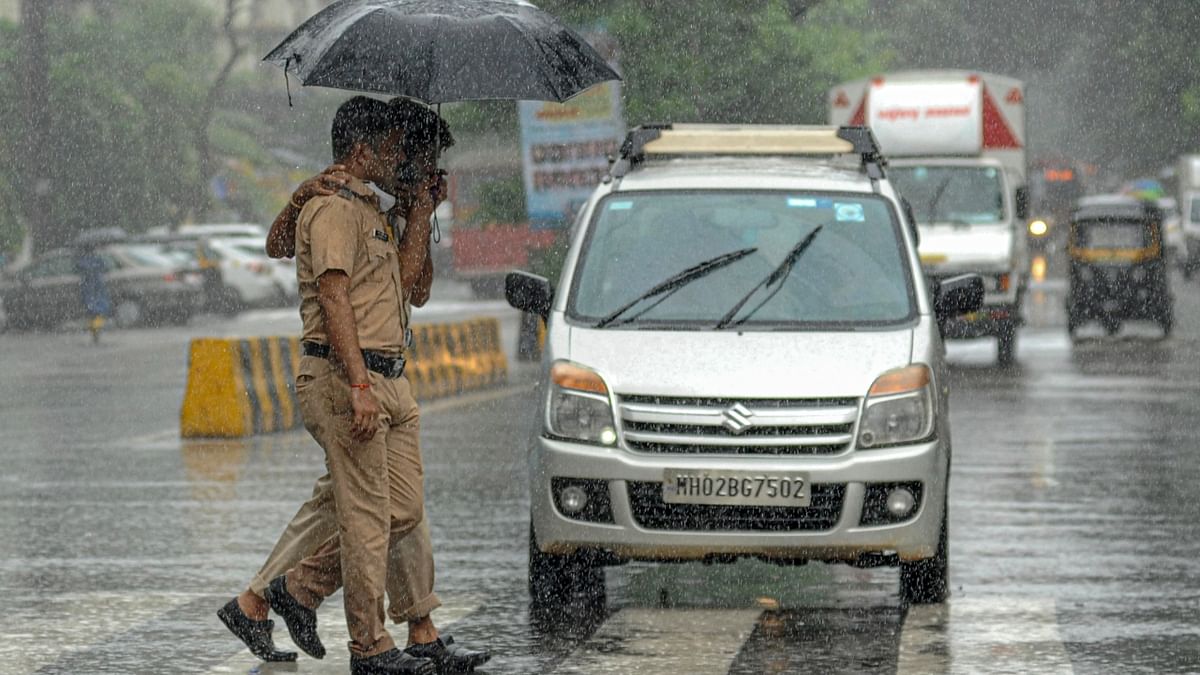 Incessant rains in India's financial capital, Mumbai, has crippled normal life. The heavy downpour caused waterlogging in several low-lying areas. Credit: PTI Photo