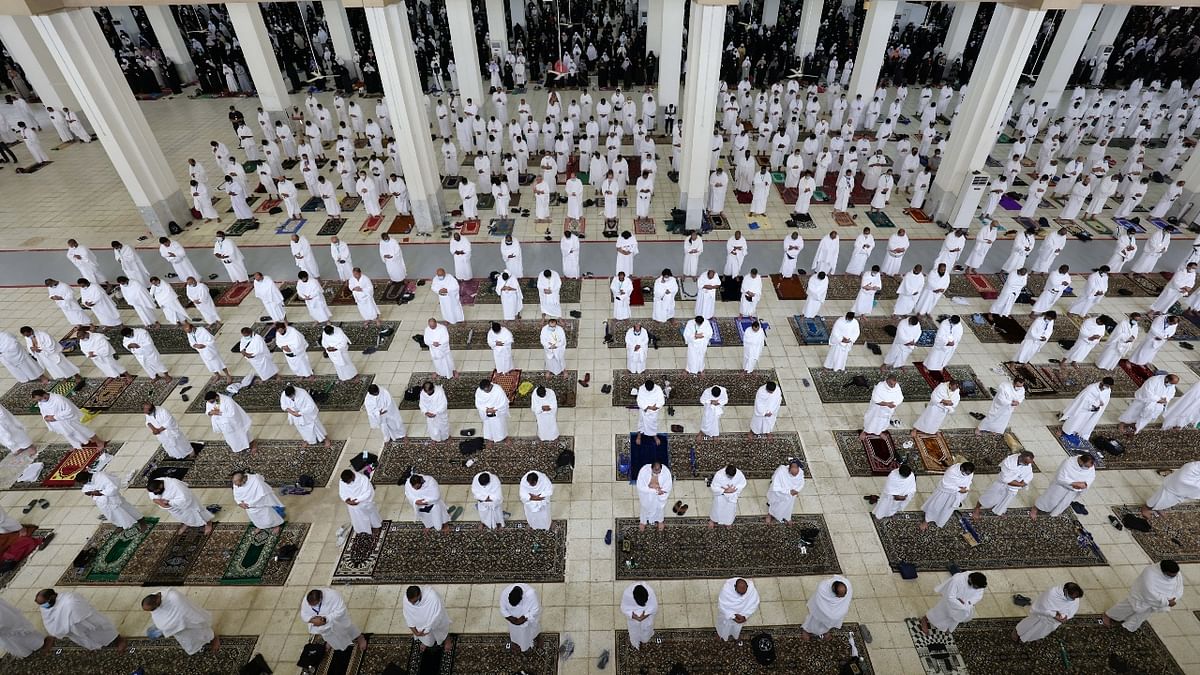 Saudi Arabia, which last year allowed a few thousand to perform the hajj, is home to Islam's holiest sites in Mecca and Medina, and the country strives to ensure a peaceful hajj, which has been marred in the past by deadly stampedes, fires and riots. Credit: Reuters Photo