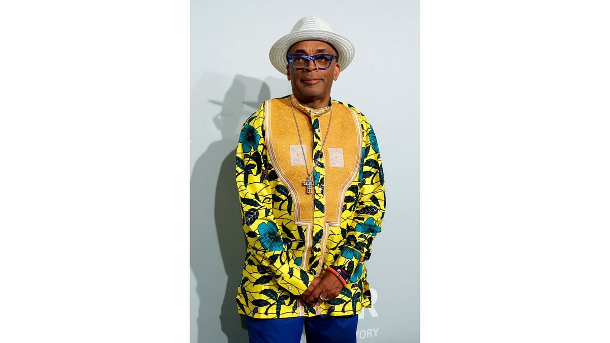 Spike Lee came dressed to perfection to mark. Credit: Reuters Photo