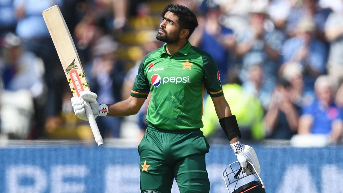 Pakistan's Babar Azam dethroned Indian captain Virat Kohli from the number one batsman position in the ICC ODI rankings. He topped the list with 873 points. Credit: AFP Photo