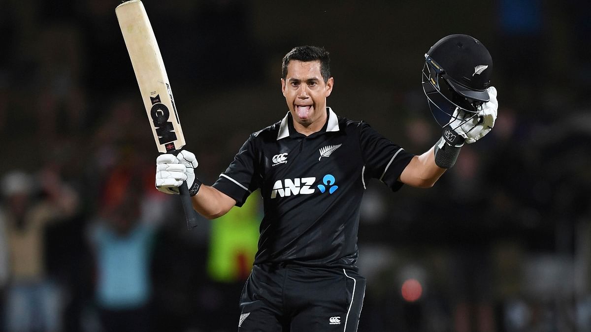 New Zealand's most experienced player Ross Taylor ranks fourth in the list with 801 points. Credit: AFP Photo