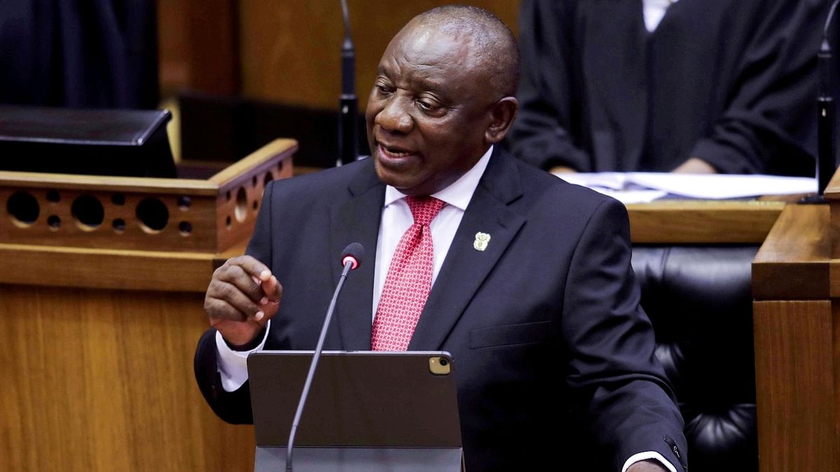 South African President Cyril Ramaphosa. Credit: Reuters Photo