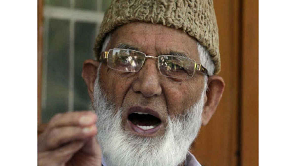Kashmiri separatist leader Syed Ali Shah Geelani’s 4 family members were on potential targets between 2017 and 2019. Credit: DH Photo