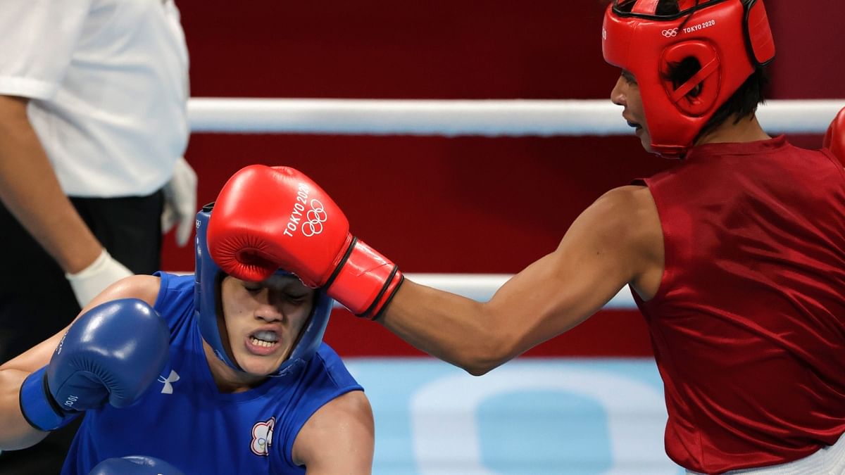 Borgohain, a two-time world championship bronze-medallist and the first female boxer from Assam to qualify for the Games, displayed tremendous calm in the face of a plucky opponent, who had beaten her in the past. Credit: Reuters Photo