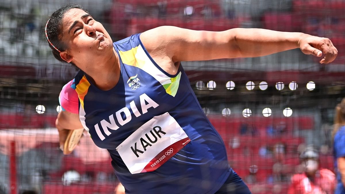 Discus thrower Kamalpreet Kaur produced one of the best performances by an Indian in the Olympics, though in a qualifying round, as she made it to the finals of the ongoing Games after finishing second. Credit: Reuters Photo