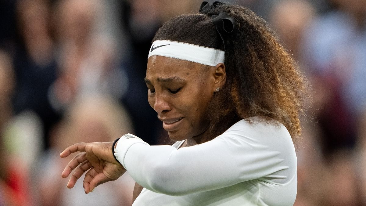 Serena Williams revealed about postpartum mental health issues after the birth of her daughter Olympia in 2017. Credit: Reuters Photo