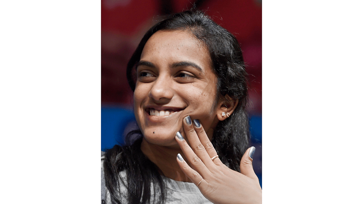 When she is not training, Sindhu likes to recharge by swimming, doing yoga and meditation, she said during an interview. Credit: PTI Photo