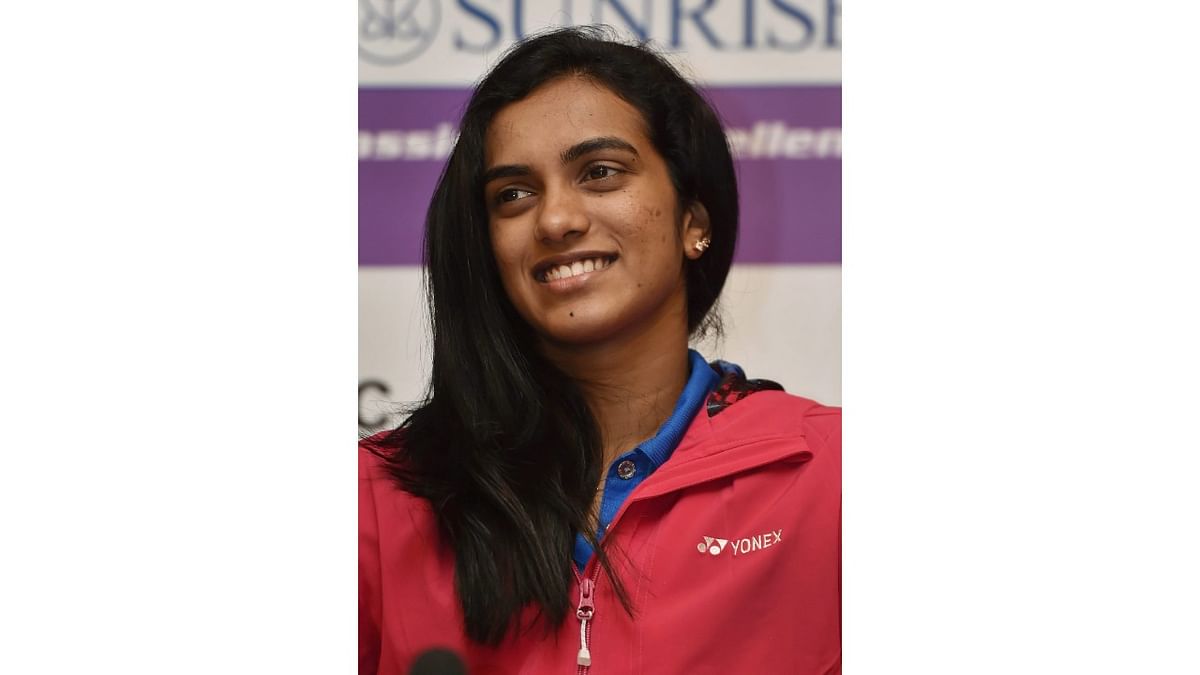Sindhu developed an interest in badminton at a young age and to get to Pullela Gopichand's academy where she trained, her father would take her at 3 am. It was 60 km away from her house. Credit: PTI Photo