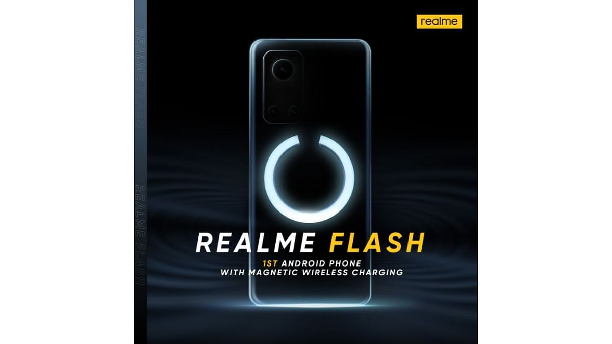 Realme Flash: Realme is all set to will introduce its much-hyped smartphone ‘Realme Flash’ in India. Touted to be the first Android smartphone with magnetic wireless charging, the phone has already garnered too much attention from the Android fans. Credit: Realme
