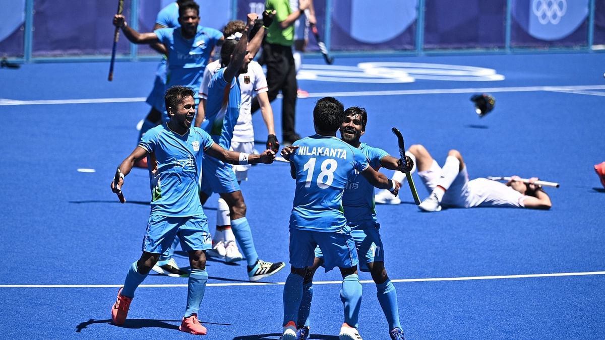 India forward Simranjeet Singh stood out from the other players by scoring two goals for India, including the winning goal of the match. Credit: AFP Photo