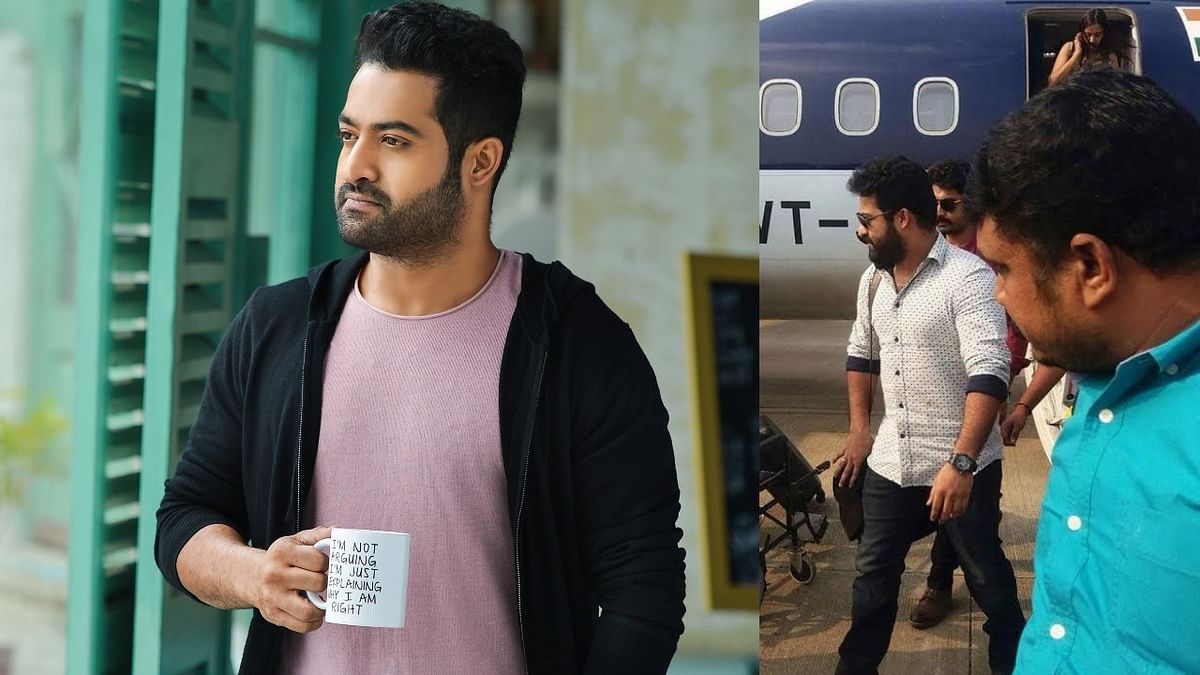 Jr NTR also owns a private jet and uses it whenever the need arises. Credit: DH Photo & Twitter/@baraju_SuperHit