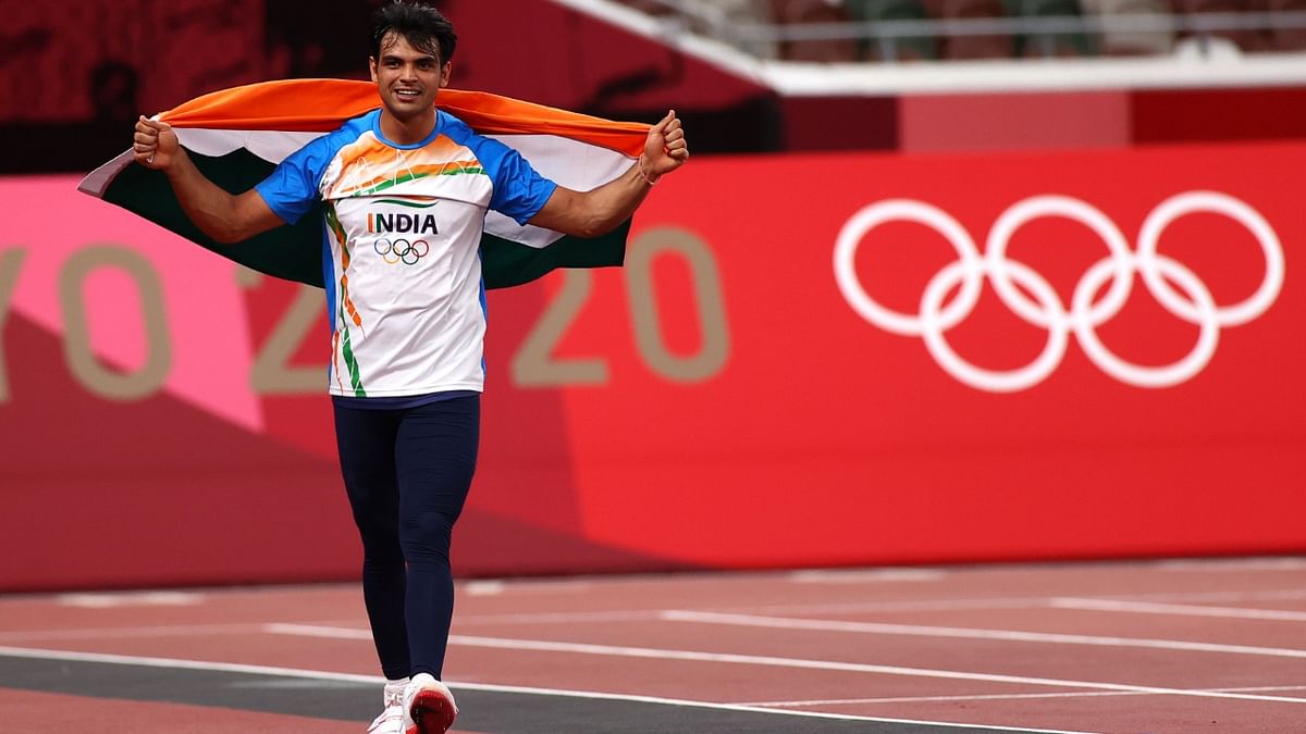 This is the first track-and-field Games medal for India. Credit: Reuters Photo