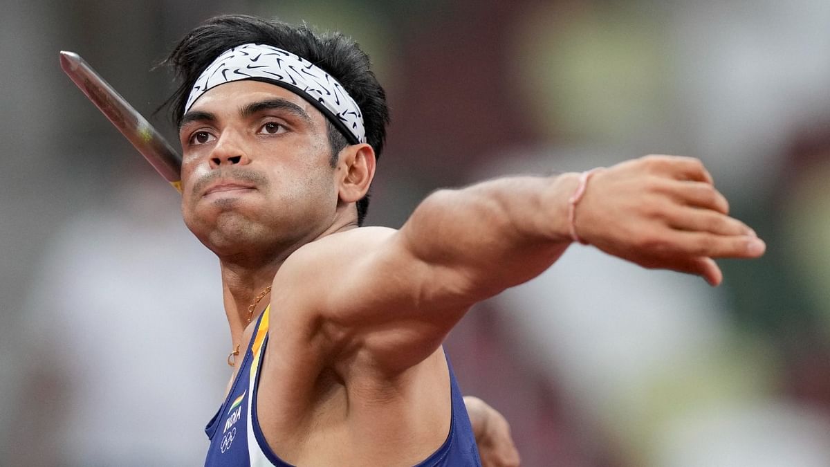 Chopra managed a winning best of 87.58 metres. Credit: AP Photo
