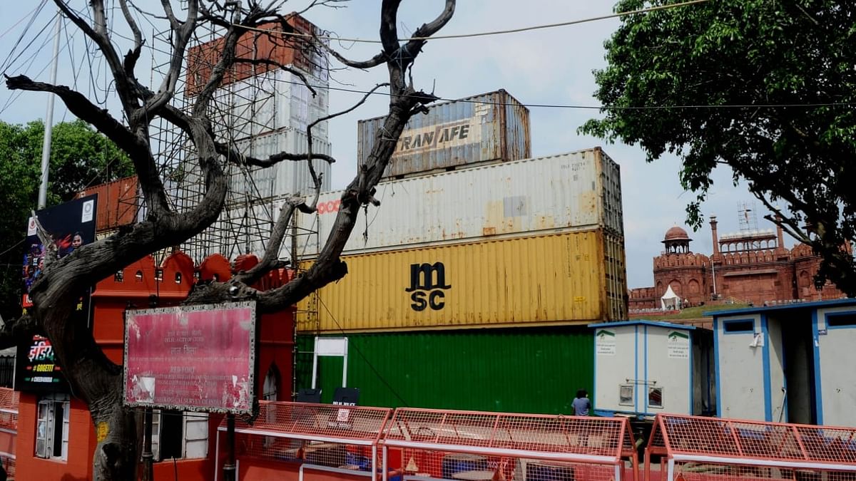 Reportedly, the containers will be decorated with graffitis to gel with the Independence Day theme. Credit: Amlan Paliwal