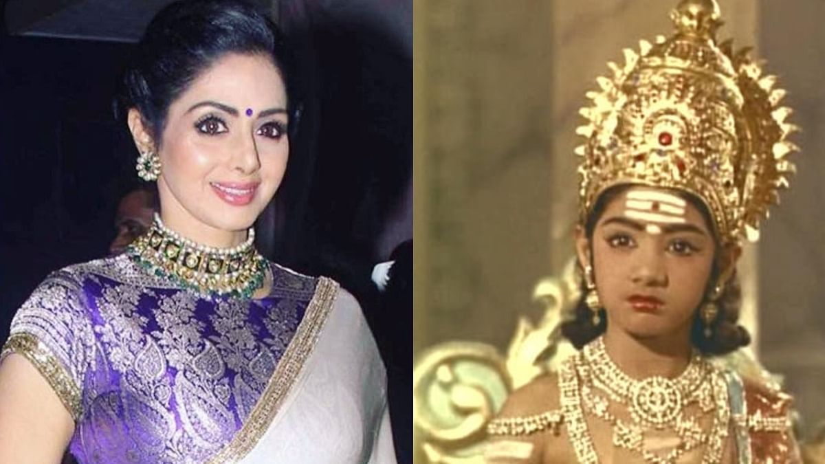 India’s ‘First Female Superstar’ Sridevi made her acting debut at the age of four in the Tamil film ‘Kandhan Karunai’ (1967). In a career spanning over 50 years, she entertained fans with impeccable acting till her last breath. Credit: Instagram/sridevi.kapoor